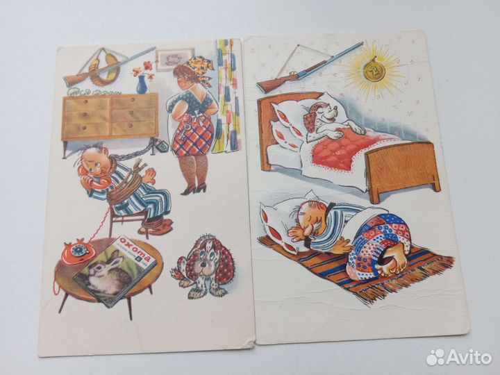 Наборы открыток