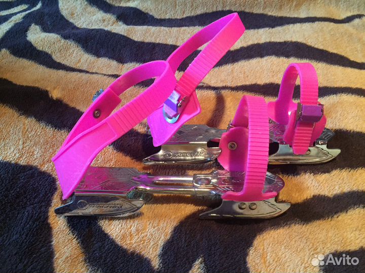 Коньки снегурочка раздвижные