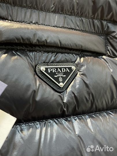 Prada пуховой жилет Re-Nylon XS