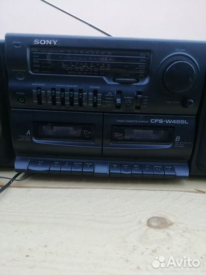 Магнитофон sony CFS-W455L