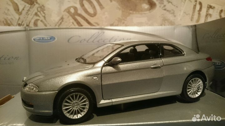 Модель alfa GT 1:24 металл