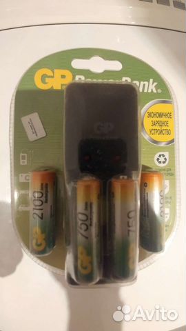 Аккумуляторы GP 750AAA/2100AA Powerbank