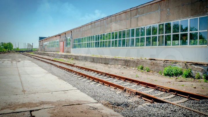 Площадка с железнодорожным тупиком 20000 м²
