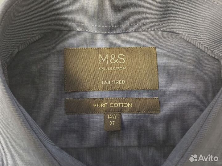 Marks spencer рубашка мужская