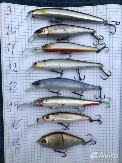 Воблеры Б/У