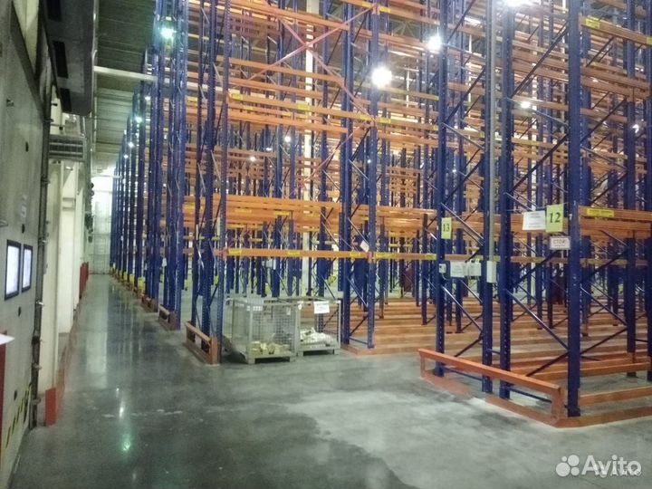 Стеллажи Метек б/у 11 м, балка 2690 мм