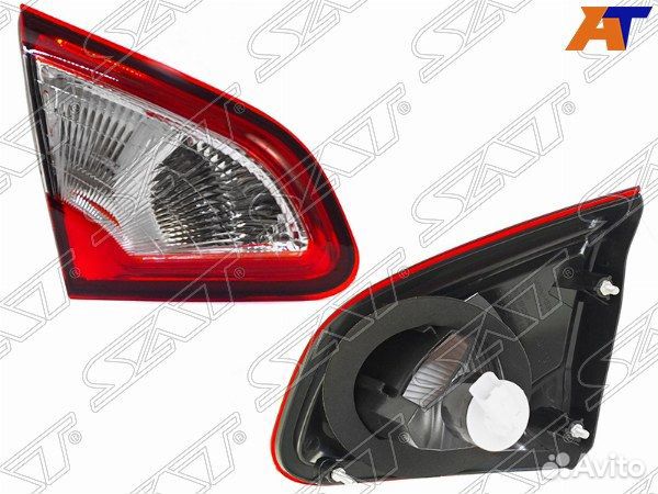 Фонарь в крышку багажника Nissan Qashqai 10-13 / Dualis 10-14 (Слева)