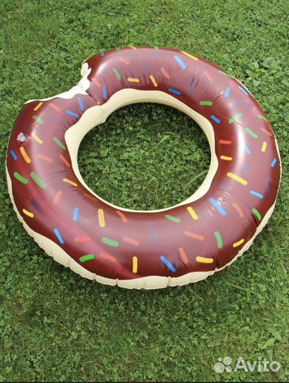 Надувной круг пончик