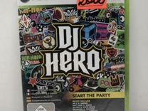 Диск DJ Hero Новый для Xbox 360