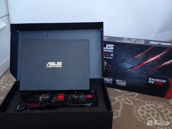 Видеокарта asus AMD Radeon R9 290 R929