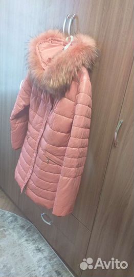 Пуховик женский б/у