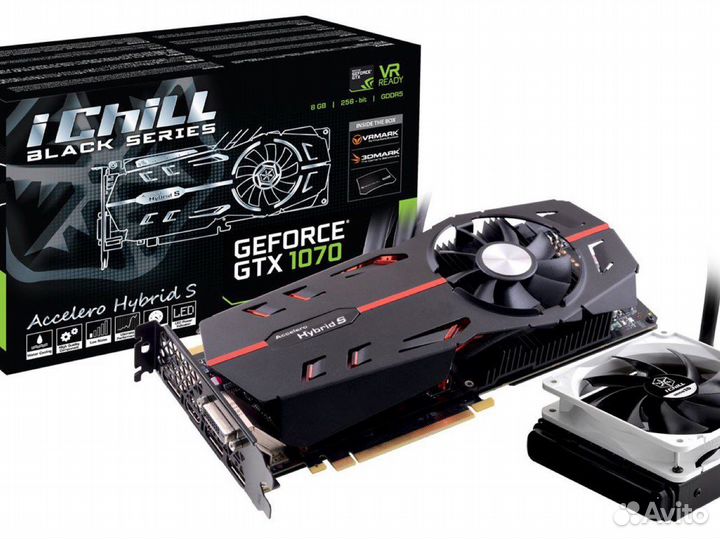 Видеокарта gtx 1070 ichill black