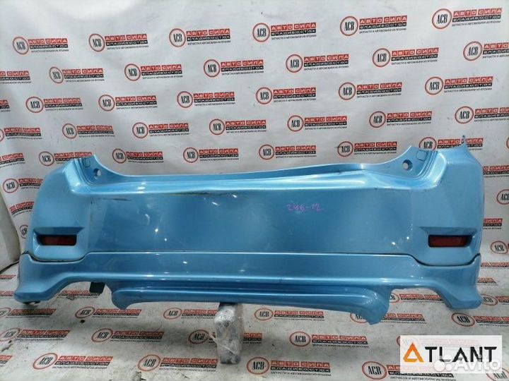 Бампер задний toyota corolla rumion