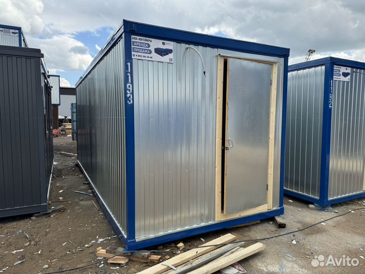 Бытовка металлическая в аренду / НДС / Без залога