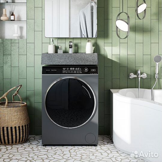 Раковина над стиральной машиной графит 60 Рейн