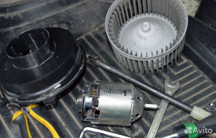 Ремонт мотора печки Киа