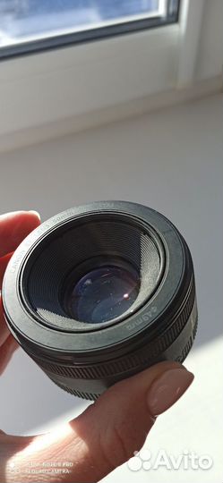 Объектив canon EF 50mm 1.8 stm как новый