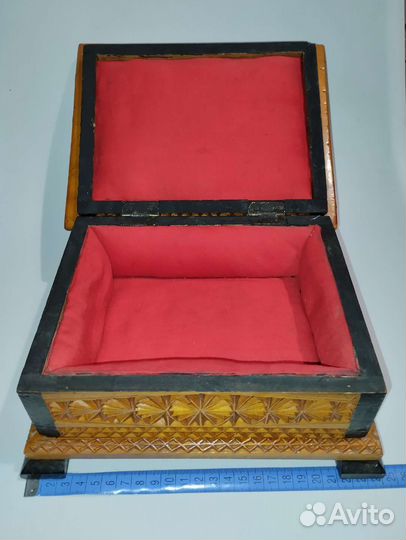 Шкатулка деревянная СССР