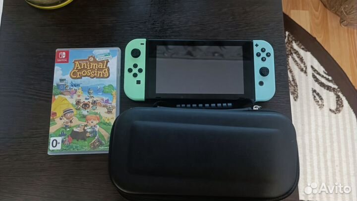 Nintendo switch animal crossing edition