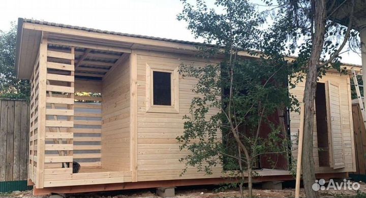 Бытовка и хозблок с удобной планировкой