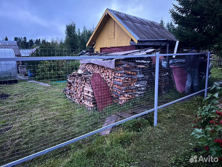 Монтаж забора