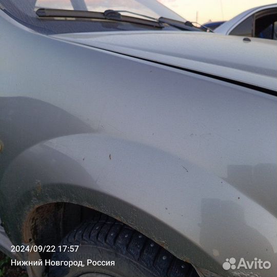 Крыло переднее правое Renault Logan 1 седан