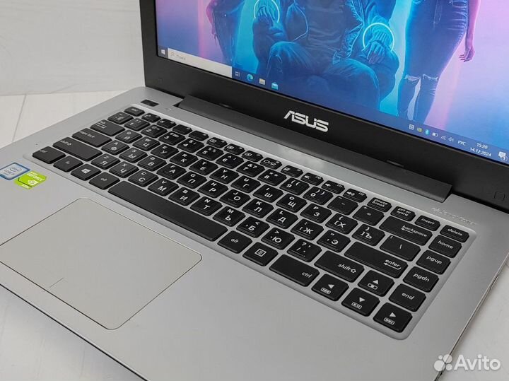 Игровой Asus SSD240 с дискретной видео Ноутбук