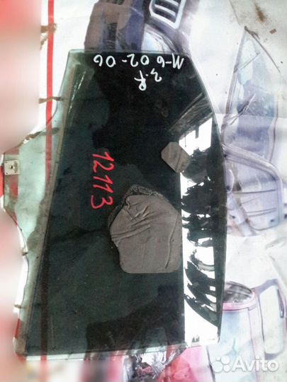 Стекло двери задней правой Mazda Mazda 6 (GG) 2002