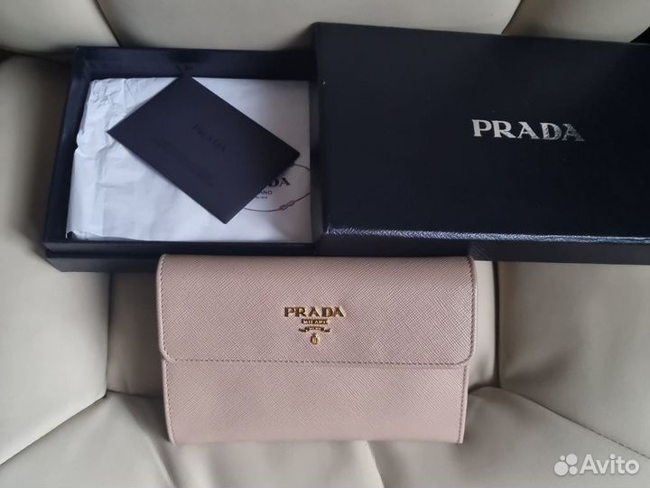 Кошелёк портмоне Prada оригинал новый