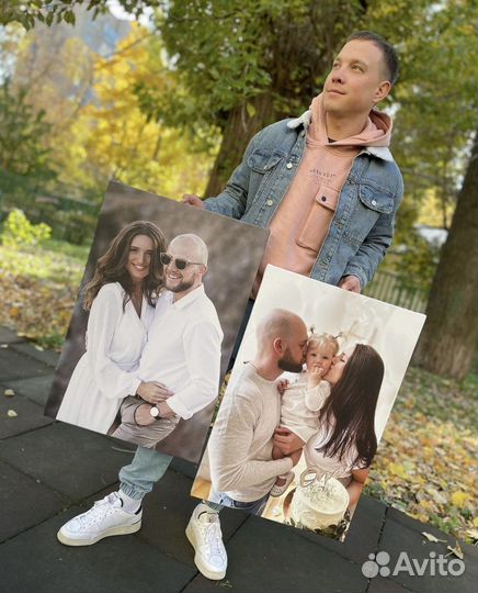 Фото на холсте, Картина на холсте, портрет по фото