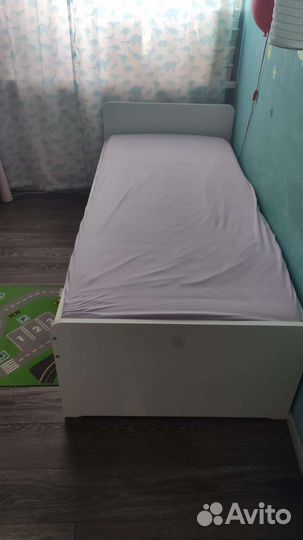 Кровать кушетка слэкт IKEA детская