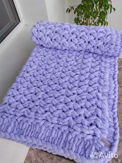 Плед детский плюшевый