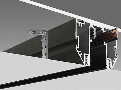 Комплектующие натяжных потолков Трековый профиль