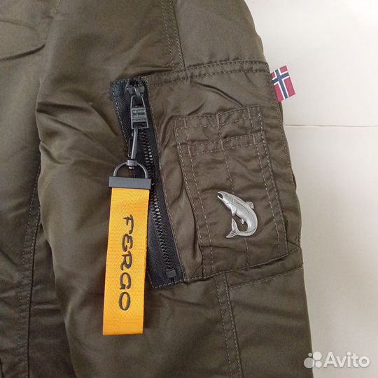 Куртка зимняя аляска премиум Fergo Norge S-3XL