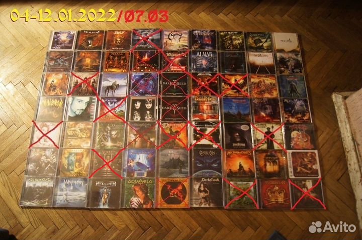 CD диски metal, rock, русский рок Часть 2