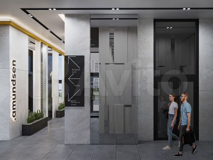 2-к. квартира, 53,8 м², 3/24 эт.