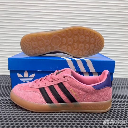 Adidas Gazelle Indoor Shoes Bliss Pink