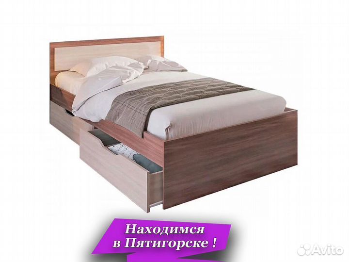 Кровать с ящиками