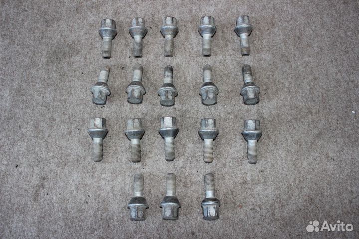 Болты колесные M12 Mercedes (18шт)