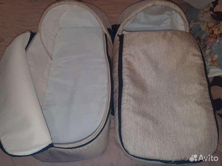 Коляска для двойни indigo santa cruz pc