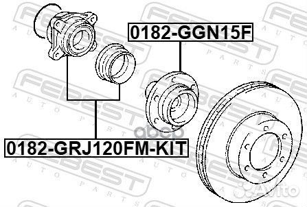 Ступица передняя toyota hilux KUN2#,35 2011.07