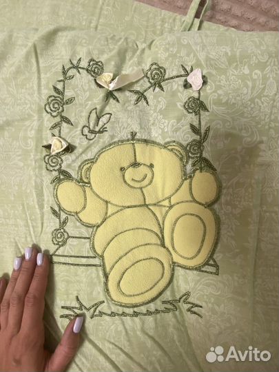 Бортики в детскую кроватку