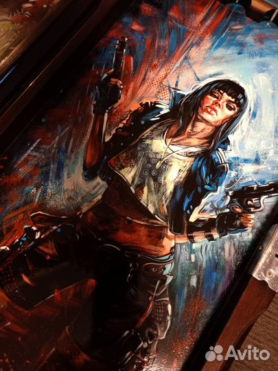 Нарды резные и рисованные ручной работы