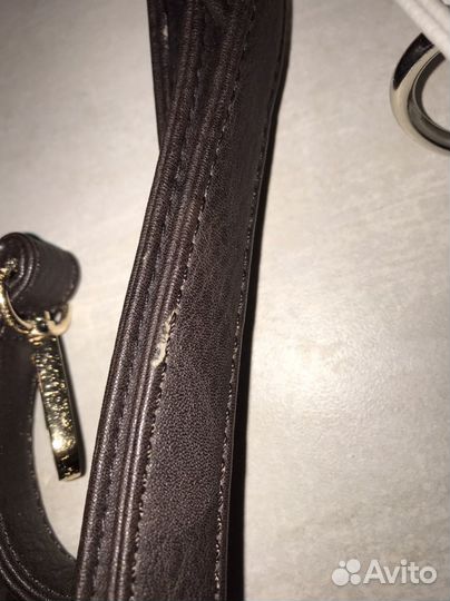 Ремень кожаный от сумки gerry weber и серый