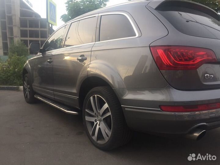 Пороги на Audi Q7