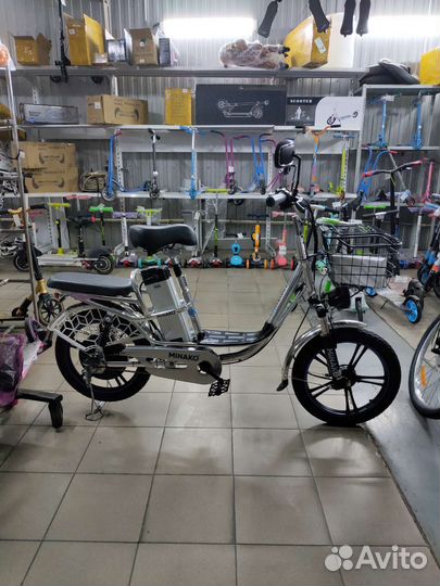 Электровелосипед 60в 500в алюминиевый