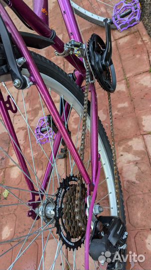 Велосипед Olimpia бу розовый, вело подростковый