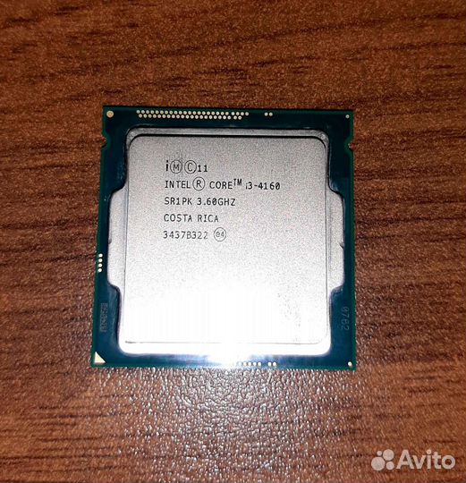 Процессор intel core i3 4160