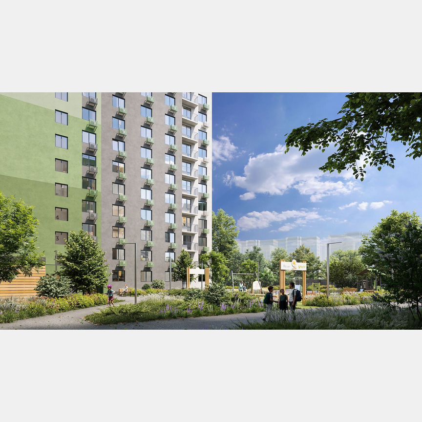 1-к. квартира, 29,3 м², 14/16 эт.