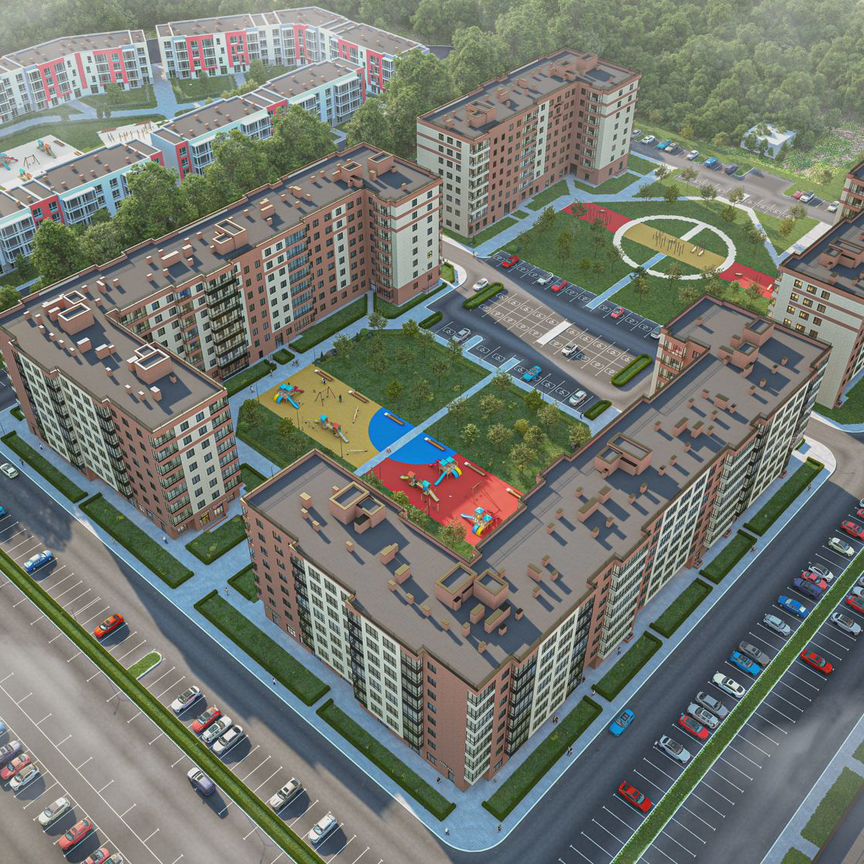 1-к. квартира, 42,5 м², 8/8 эт.